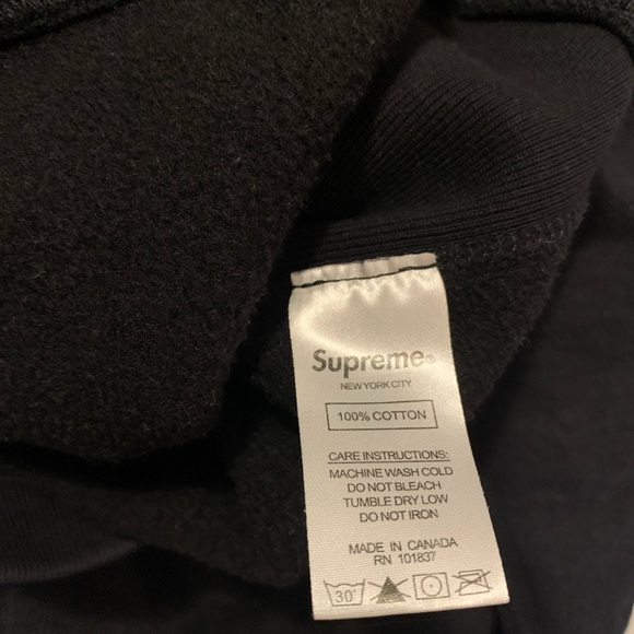 Comme des garçons x supreme hoodie - Picture 5 of 5